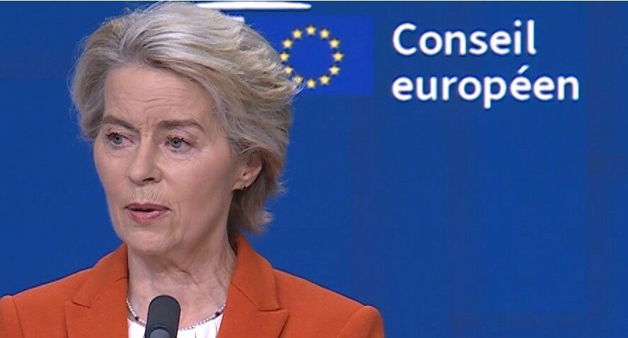 Leyen Çarşamba günü gazetecilere yaptığı açıklamada, ABD Başkanı Donald Trump'ın