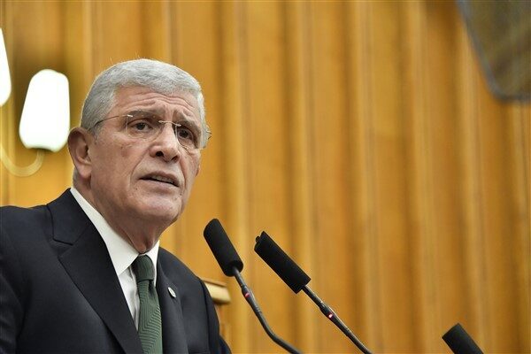 İYİ Parti Genel Başkanı Müsavat Dervişoğlu, partisinin TBMM grup toplantısında