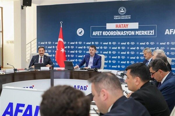 Çevre, Şehircilik ve İklim Değişikliği Bakanı Kurum, Hatay’da “İl Değerlendirme