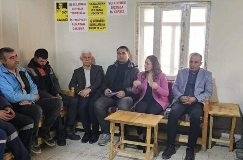 Mardin’in Mazıdağı ilçesinde Belediye Eş Başkanları Kudret Uçuk ve Hamdin