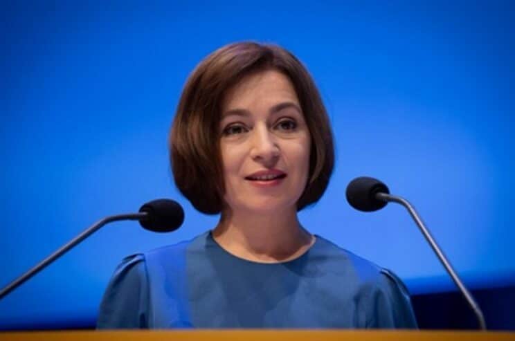 Moldova Cumhurbaşkanı Maia Sandu,  Fransız Uluslararası İlişkiler Enstitüsü'ne (IFRI)  ve