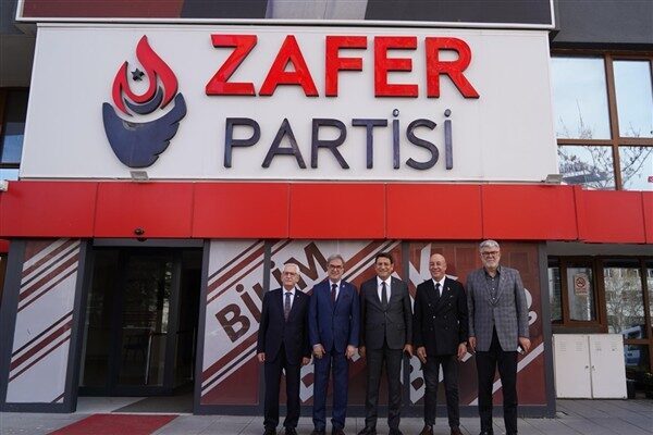 Şahin ve Akıncı’yı, Zafer Partisi Genel Başkan Vekili Prof. Dr.