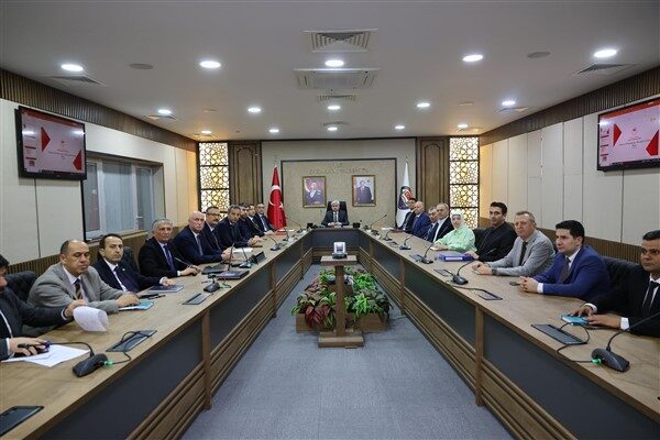 Sakarya Valisi Doğan başkanlığında, Tarımsal Kuraklık İl Kriz Merkezi Komisyon