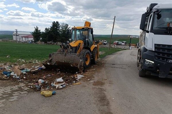 Silvan Belediyesi Temizlik İşleri ve Fen İşleri müdürlüklerinin ortaklaşa yürüttüğü