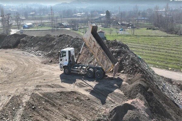 Yaklaşık 3 kilometre uzunluğundaki güzergah, Tokat Belediyesi Teknik Hizmetler Şantiyesi'nden