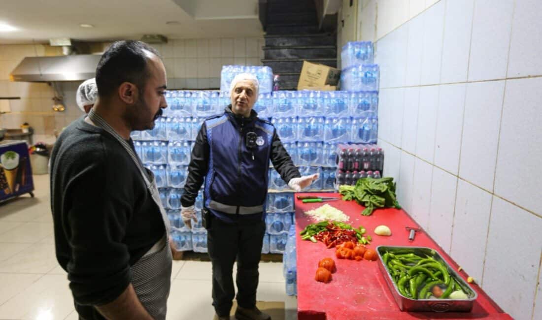 Büyükşehir Belediyesi Zabıta Daire Başkanlığı ekipleri, Ramazan ayı nedeniyle halk