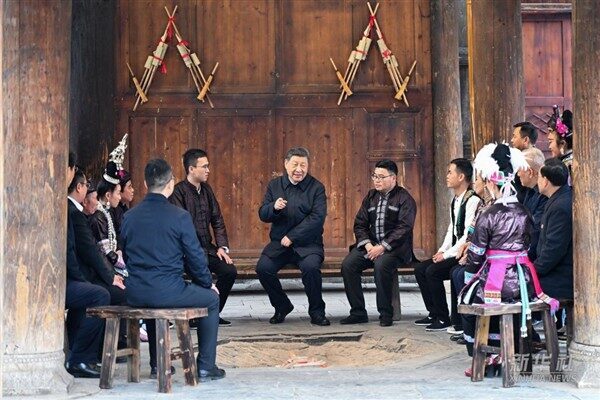 Cumhurbaşkanı Xi Jinping, Guizhou eyaletinde incelemelerde bulundu. Aynı zamanda Çin