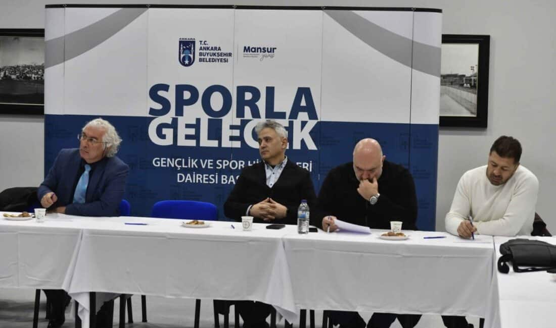 Ankara Büyükşehir Belediyesi Gençlik ve Spor Hizmetleri Daire Başkanlığı ile Ankara