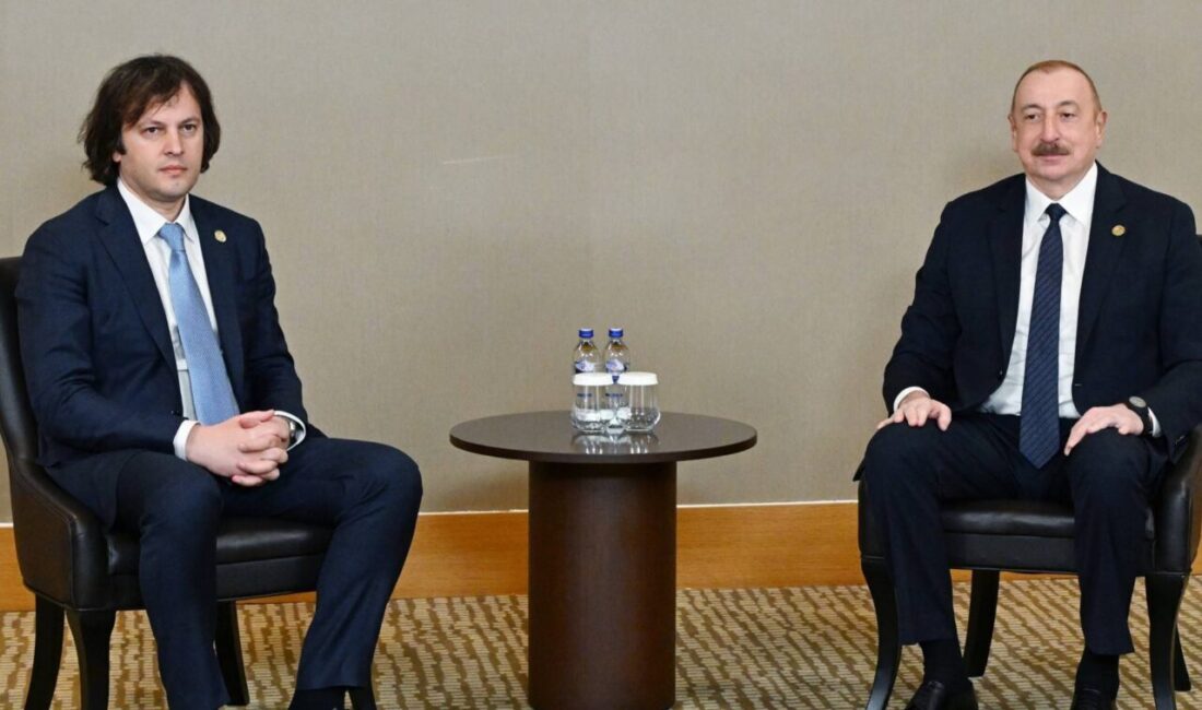 Azerbaycan Cumhurbaşkanı İlham Aliyev, Antalya Diplomasi Forumu kapsamında Gürcistan Başbakanı