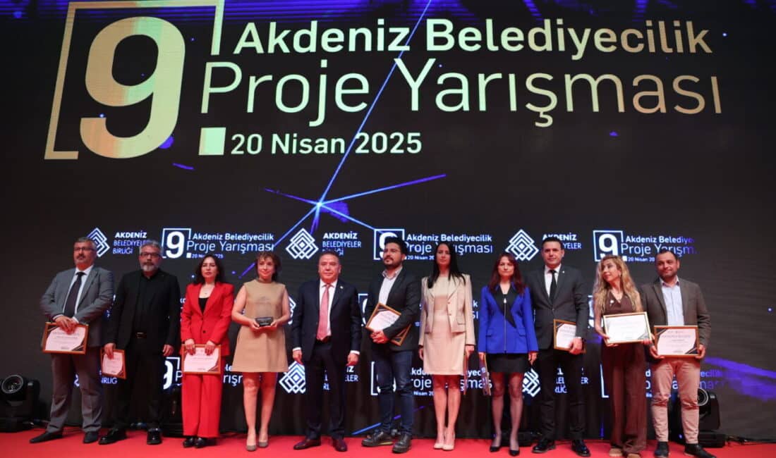 Organizasyon kapsamında Antalya Büyükşehir Belediyesi, üç farklı kategoride ödül kazandı. 
