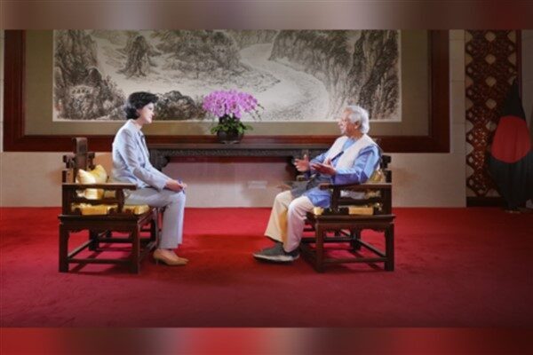 Bangladeş Halk Cumhuriyeti Geçici Hükümeti Başdanışmanı Muhammed Yunus, Çinli işletmeleri