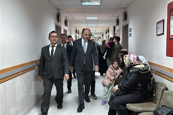 Konya Büyükşehir Belediye Başkanı Uğur İbrahim Altay, Meram Devlet Hastanesi’nde