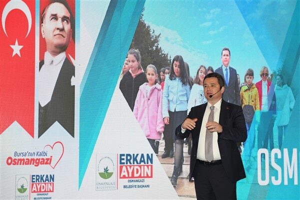 Osmangazi Belediye Başkanı Erkan Aydın, bir yıllık görev süresi boyunca