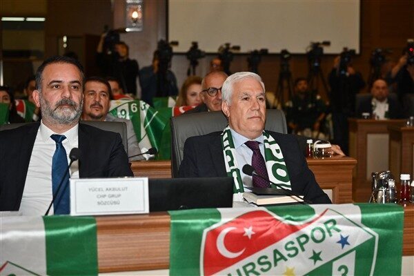 Bursa Büyükşehir Belediye Meclisi’nin Nisan ayı ikinci toplantısı Başkan Mustafa