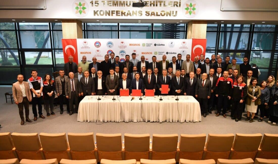 Kayseri'de tarımsal ürünlerin çeşitlendirilmesi ve pazarlanması için iş birliği protokolü