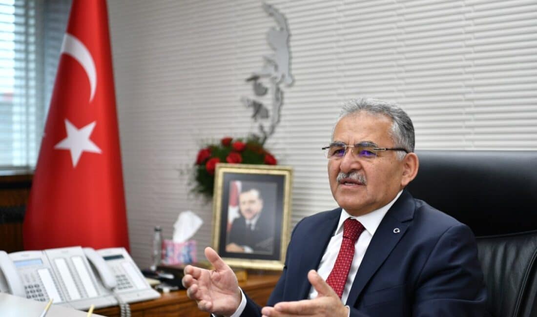 Kayseri Büyükşehir Belediye Başkanı Dr. Memduh Büyükkılıç, Kayseri’yi Türkiye’nin ve dünyanın