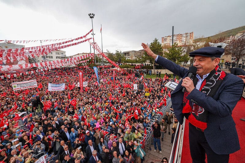 CHP Genel Başkanı Özgür Özel, Yozgat’ta düzenlenen Millet İradesine Sahip