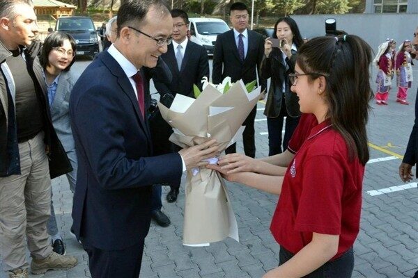 Ocak ayında görevine başlayan Çin Halk Cumhuriyeti Ankara Büyükelçisi Jiang Xuebin,