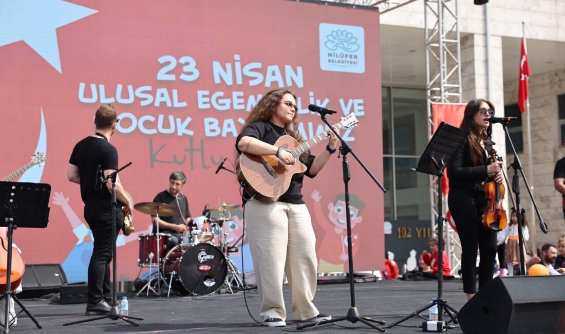 Nilüfer Belediyesi’nin 23 Nisan Ulusal Egemenlik ve Çocuk Bayramı için