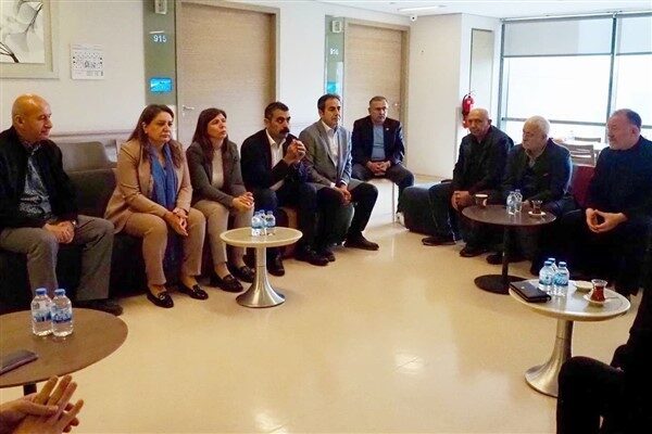 Kalp krizi geçiren Meclis Başkanvekili ve Halkların Eşitlik ve Demokrasi