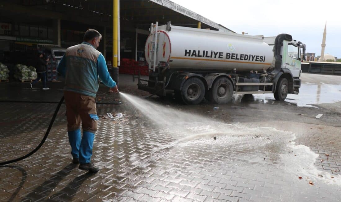 Haliliye Belediye Başkanı Mehmet Canpolat’ın talimatlarıyla Temizlik İşleri Müdürlüğü, ilçe