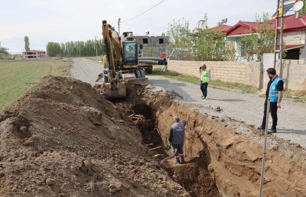Iğdır Belediyesi Su ve Kanalizasyon Müdürlüğü, Söğütlü Mahallesi’nde önemli bir