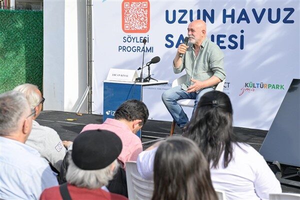 Edebiyat ve sinema üzerine konuşan, katılımcıların sorularını da yanıtlayan Kesal,