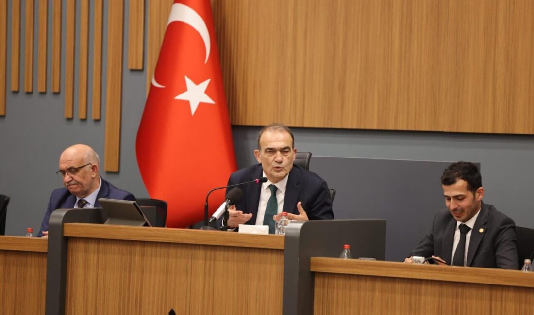 İZSU Genel Müdürlüğü’nün Olağanüstü Genel Kurul Toplantısı’nda su ve atık