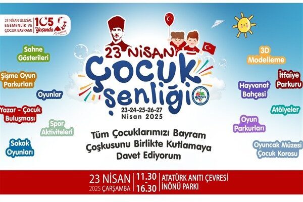 Her yıl Kdz. Ereğli Belediyesi tarafından, Atatürk’ün çocuklara armağan ettiği 23
