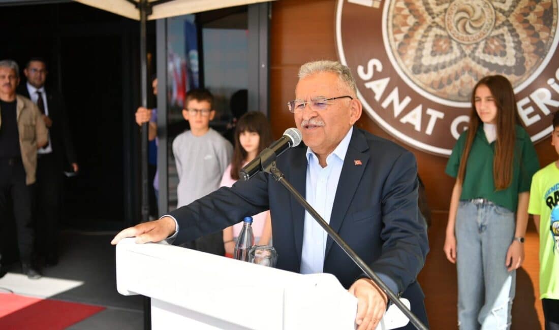 Kayseri Büyükşehir Belediyesi’nin Recep Tayyip Erdoğan Millet Bahçesi içerisinde yer
