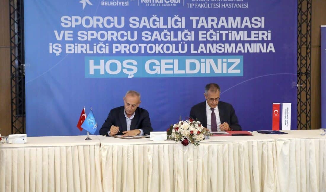 "Sporcu Sağlığı Taraması ve Sporcu Sağlığı Eğitimleri İşbirliği Protokolü" adıyla