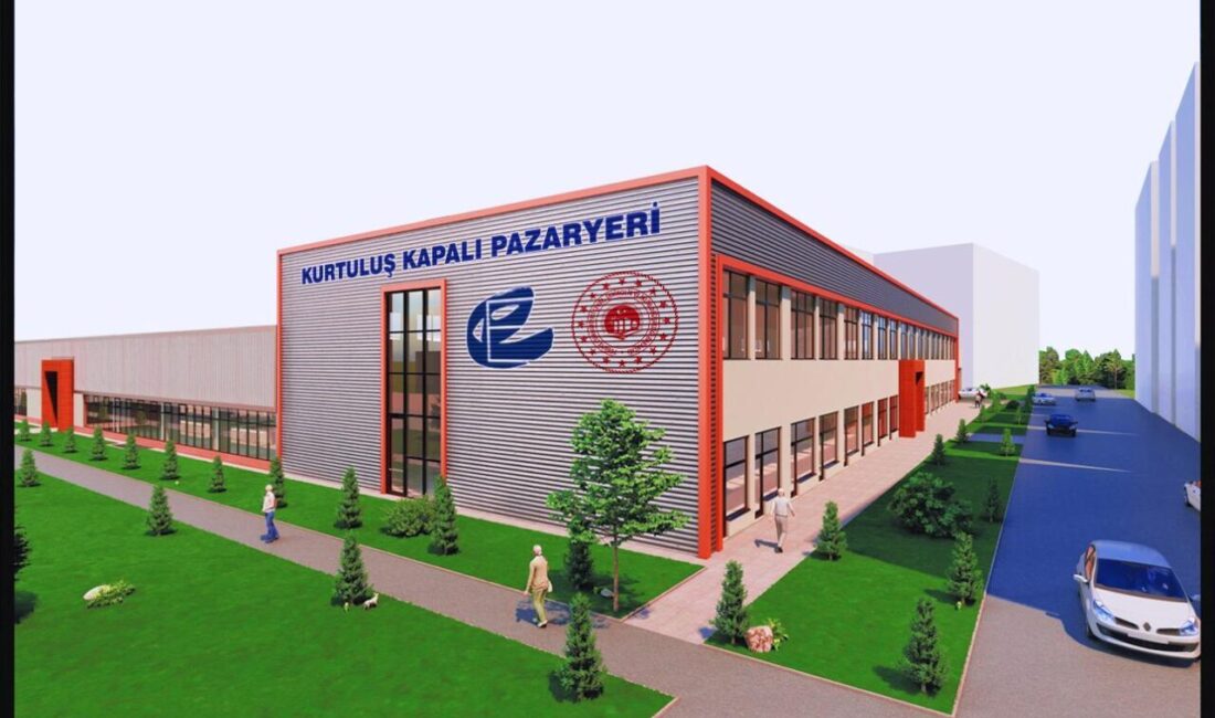 Depreme dayanıklı olmadığı gerekçesi ile kapatılıp yıkılan Kurtuluş Pazar Yeri’nin