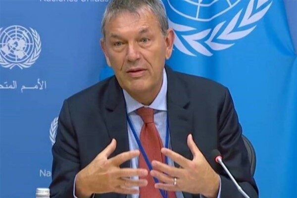 Lazzarini, "Bu sabah, Kudüs Belediyesi'nden İsrailli yetkililer, İsrail Güvenlik Kuvvetleri'nin