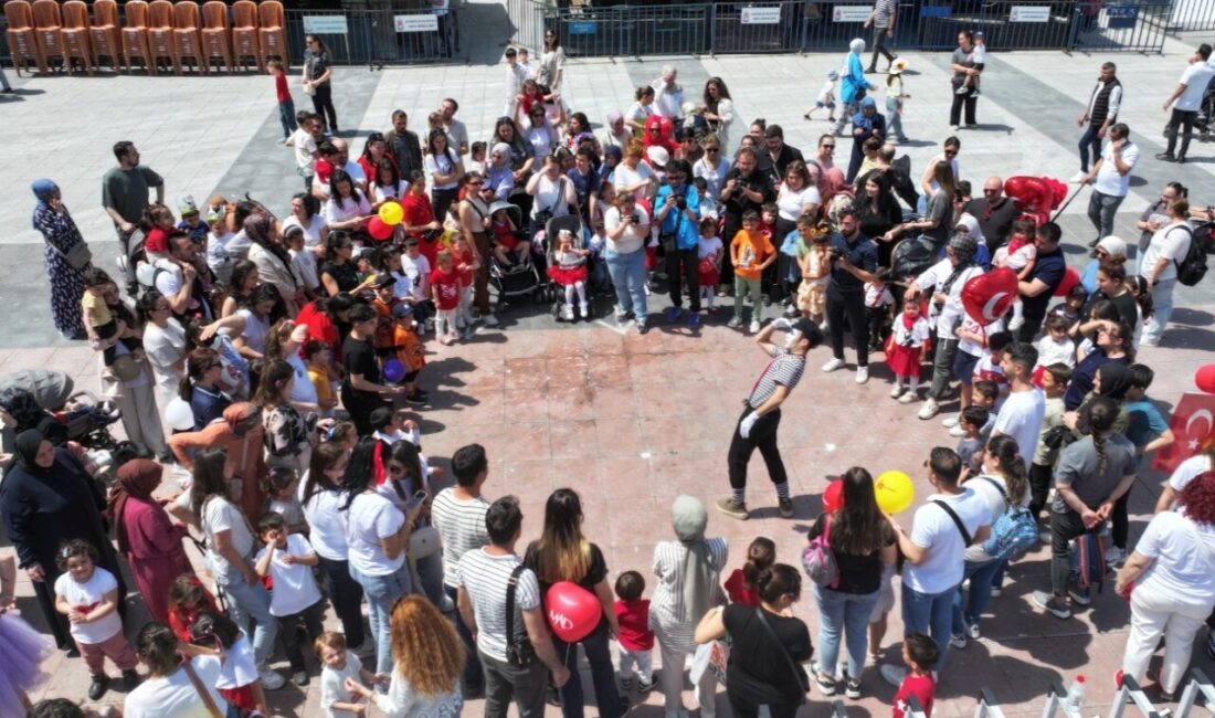Manisa Büyükşehir Belediyesi 23 Nisan Ulusal Egemenlik ve Çocuk Bayramı’na