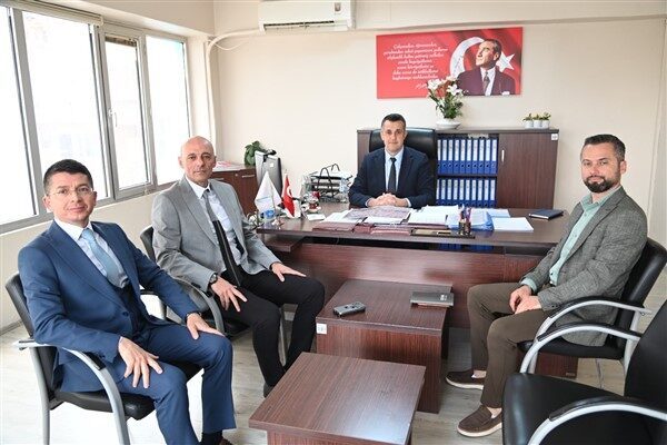 MASKİ Genel Müdür Yardımcısı Bülent Çamur, Kırkağaç İlçesi’ni ziyaret etti.