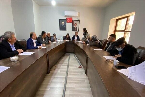 Mazıdağı Belediyesi, Nisan ayı olağan meclis toplantısının ilk oturumunu belediye