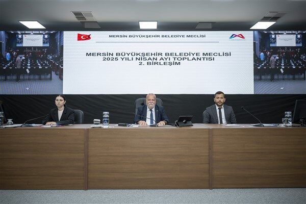 Toplantı; Mersin Büyükşehir Belediye Meclis 1. Başkan Vekili Ali Uyan