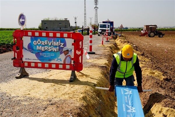 MESKİ, Tarsus ilçesi Avadan Mahallesi’nde ekonomik ömrünü dolduran içme suyu