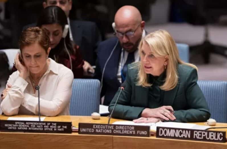 Birleşmiş Milletler Çocuklara Yardım Fonu (UNICEF) İcra Direktörü Catherine Russell,insani
