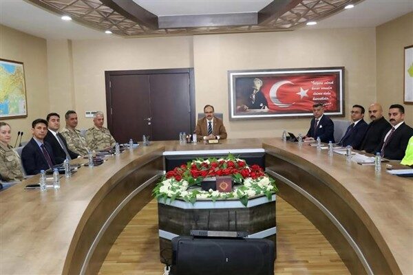 Siirt il genelinde alınan güvenlik tedbirlerinin değerlendirildiği, 'Haftalık İl Güvenlik
