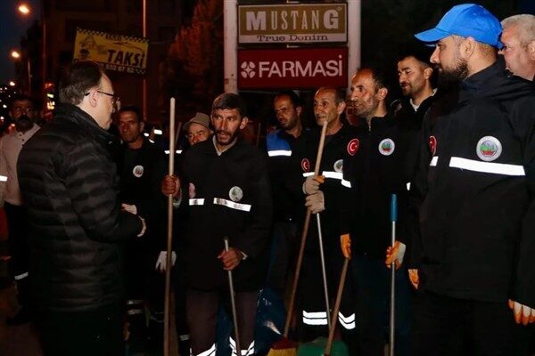 Siirt Valisi ve Belediye Başkan Vekili Kemal Kızılkaya, kentte yürütülen