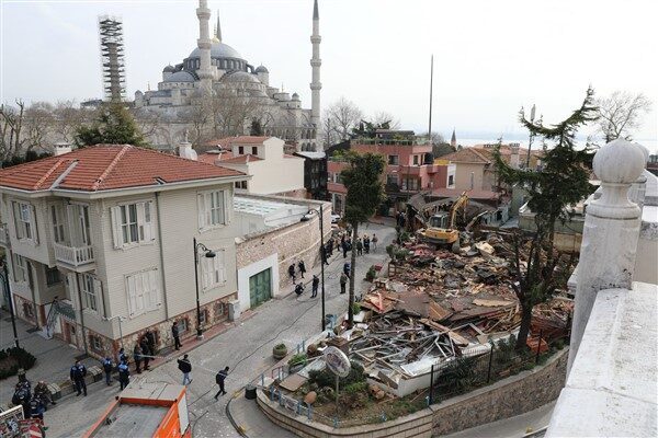 İBB'den yapılan açıklamaya göre, söz konusu taşınmaz, Kentsel, Kentsel Arkeolojik