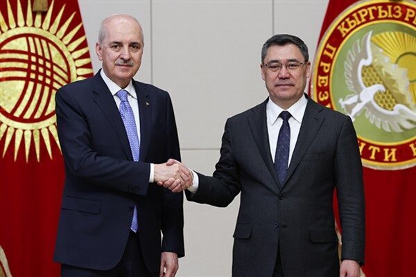 Türkiye Büyük Millet Meclisi Başkanı Numan Kurtulmuş, resmi temasları dolayısıyla