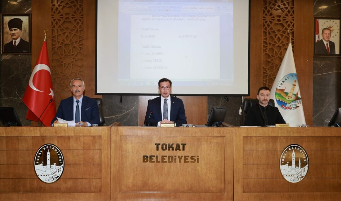 Tokat Belediyesi’nin 2024 yılına ait faaliyet raporu, Tokat Belediye Meclisi'nin