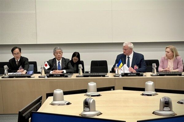 Ukrayna Dışişleri Bakanı Sybiha, NATO Karargahı’ndaki çalışma gününe Japon mevkidaşı