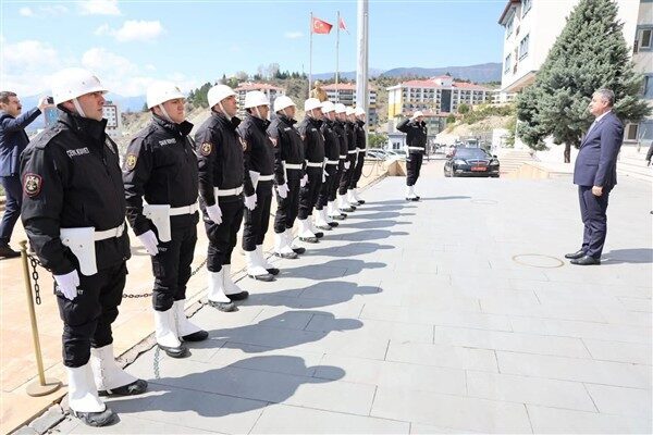 Karabük Valisi Yavuz’u, İl Emniyet Müdürü Mehmet Ali Hasan Köse,