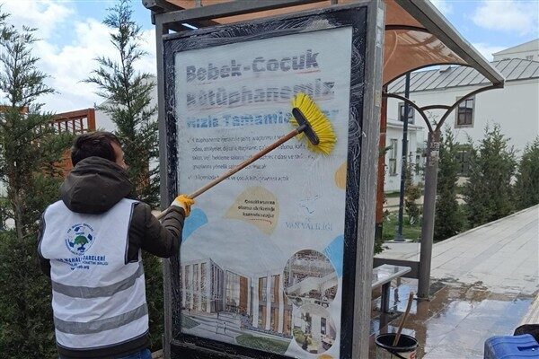 Van Büyükşehir Belediyesi Çevre Koruma ve Kontrol Dairesi Başkanlığı ekiplerince