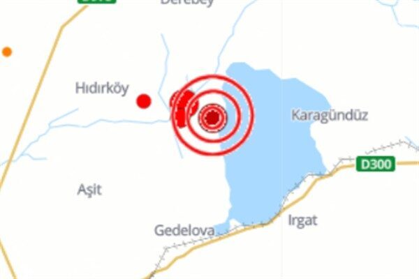 Boğaziçi Üniversitesi Kandilli Rasathanesi ve Deprem Araştırma Enstitüsü (KRDAE) verilerine
