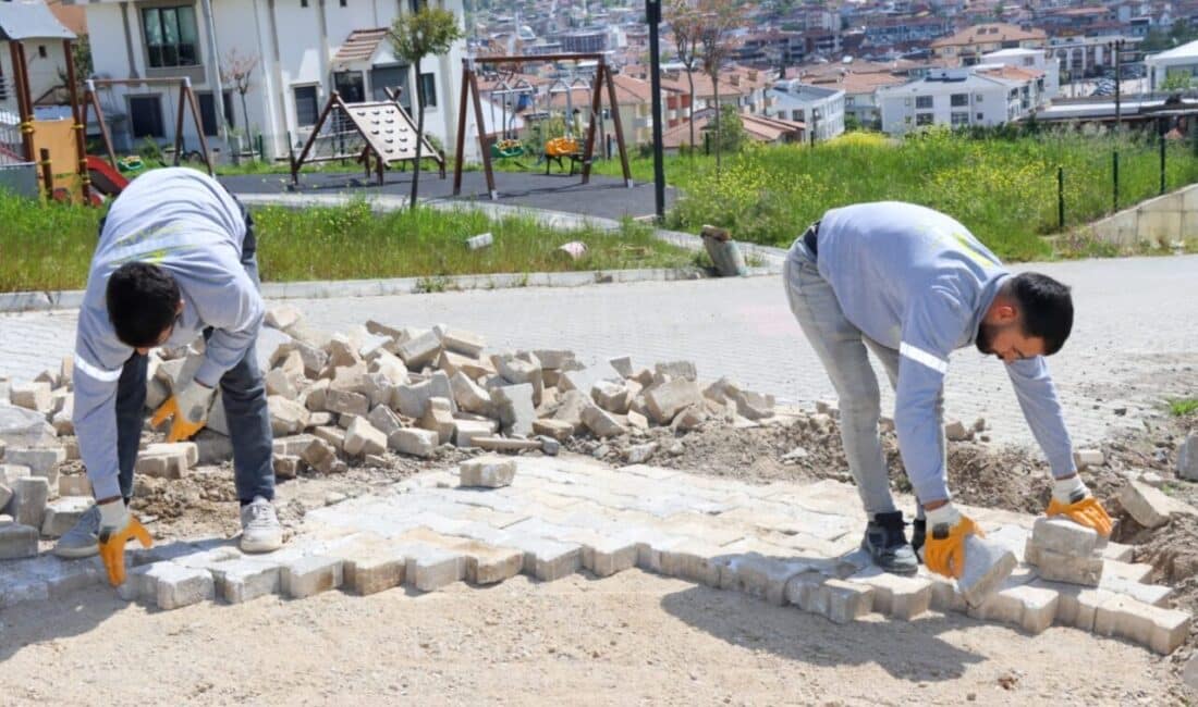 Bu kapsamda, Kazımkarabekir Mahallesi’nde bulunan Kısmet Sokak’ta parke bakım ve