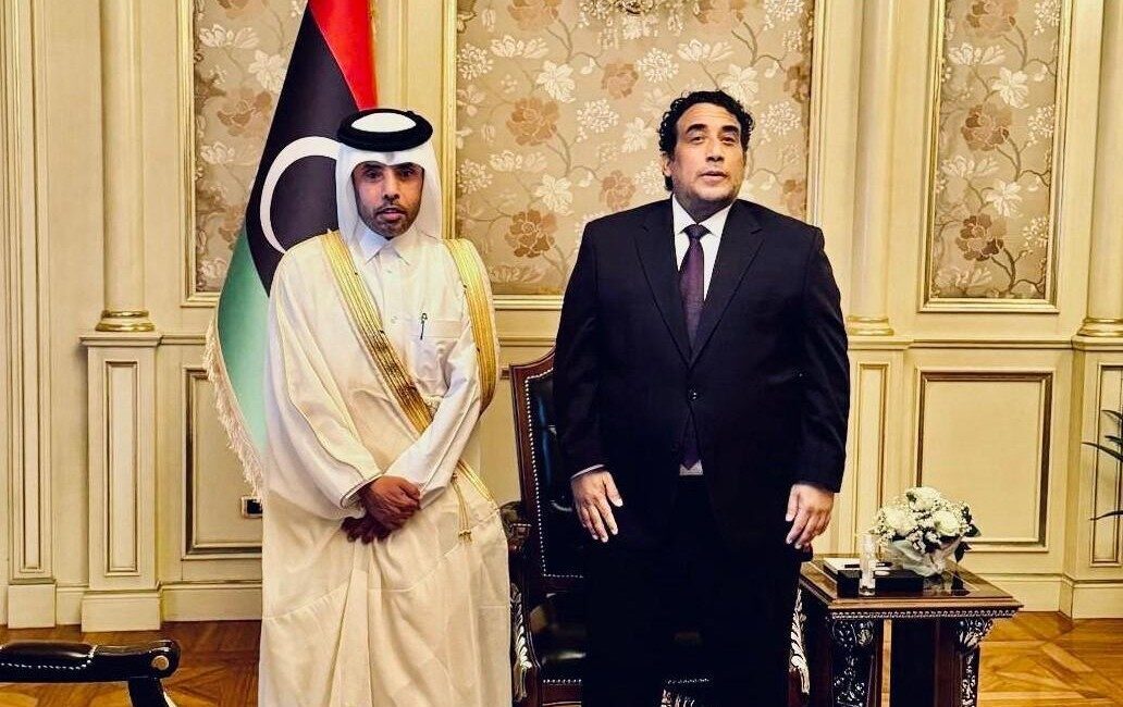 Libya Devleti Başkanlık Konseyi Başkanı Muhammed el-Menfi, Libya Devleti’ndeki Katar